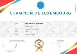 Champion de luxembourg de beaute 1